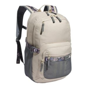 adidas energy backpack, wonder beige/onix grey, one size