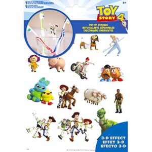 Buzz Lightyear Backpack Toddler - 11" Toy Story Backpack for Kids Bundle with Toy Story Stickers, Door Hanger | Lightyear Mini Backpack