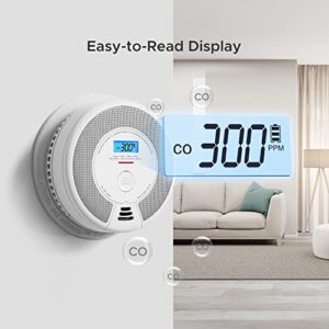 X-Sense Wireless Interconnected Combination Smoke and CO Alarms SC07-W (6-Pack) and Remote Control