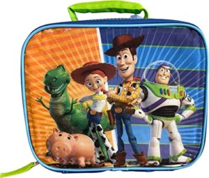 fast forward toy story insulated lunch bag (blue-grey)