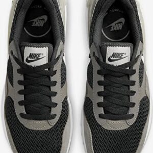 Nike mens Air Max SYSTM shoe, Dark Smoke Grey/White., 10