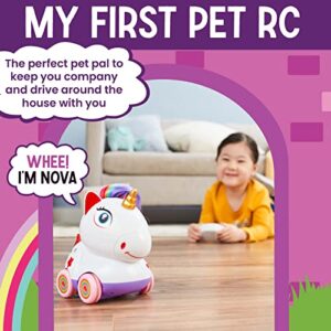 Poko Petz, Remote Control Car for Toddlers Unicorn Toys- 2.4GH For Girls, Unicorn Gifts For Girls, Light Up Toddler Toys, Singing, Talking Toys, Preschool Toys, Toddler Gifts for Ages 3 and Up