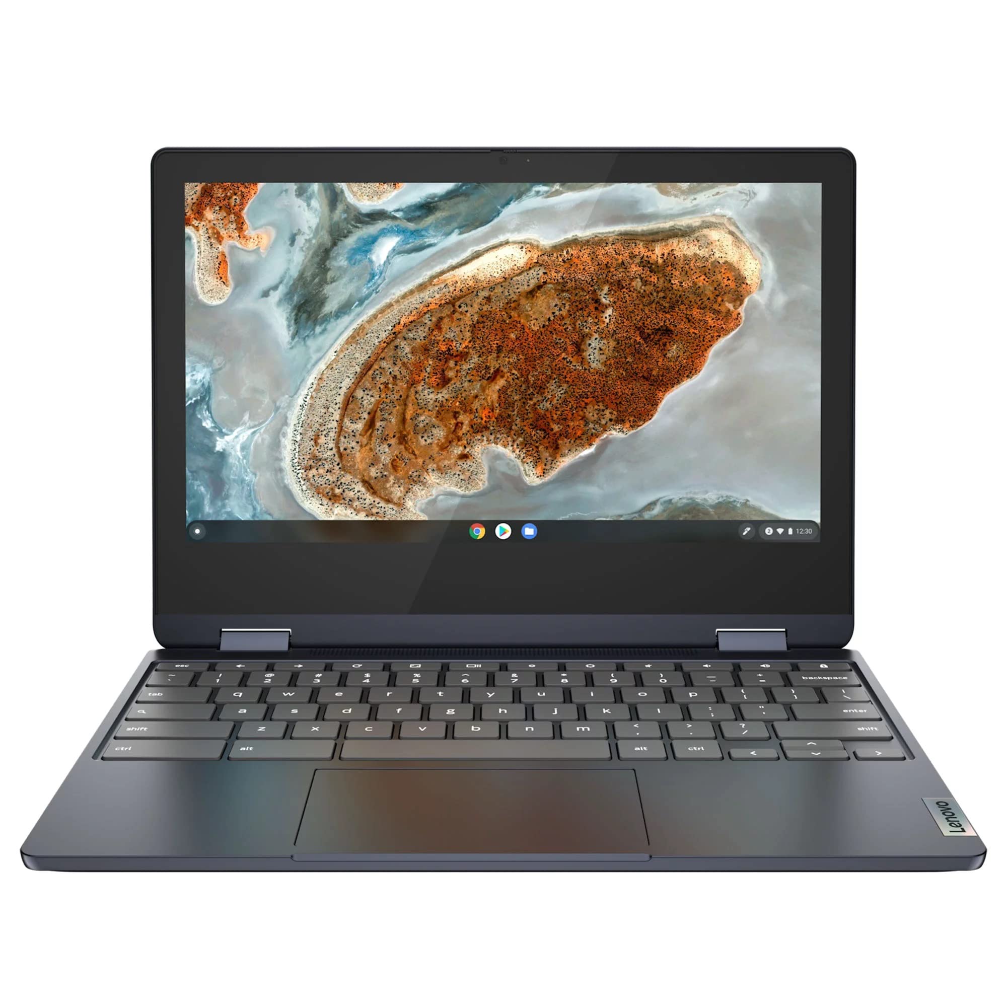 Lenovo 2022 IdeaPad Flex 3 11.6" HD 2-in-1 Touchscreen Chromebook (8-Core MediaTek MT8183, 4GB RAM, 64GB eMMC, Stylus, Webcam) Flip Convertible Home Education Laptop, IST Computers Pen, Chrome OS