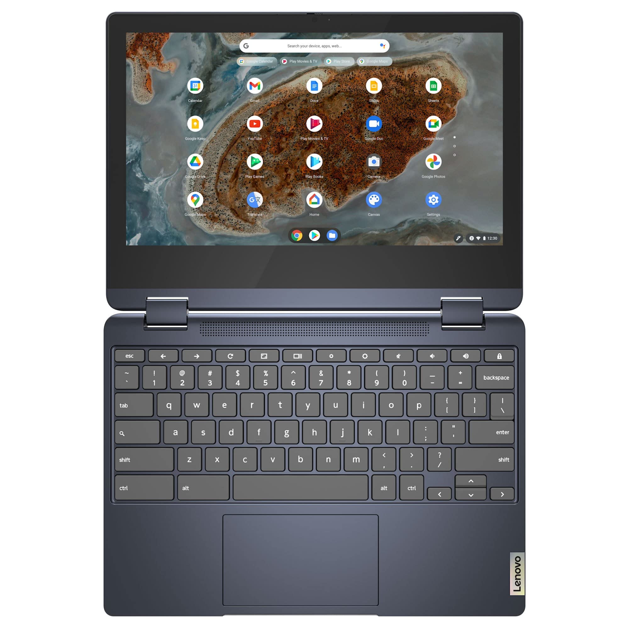 Lenovo 2022 IdeaPad Flex 3 11.6" HD 2-in-1 Touchscreen Chromebook (8-Core MediaTek MT8183, 4GB RAM, 64GB eMMC, Stylus, Webcam) Flip Convertible Home Education Laptop, IST Computers Pen, Chrome OS