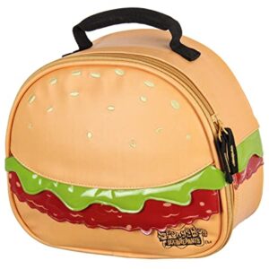 INTIMO Nickelodeon SpongeBob SquarePants Krabby Patty Single Compartment Lunch Box Bag