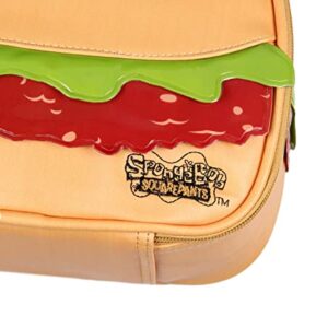 INTIMO Nickelodeon SpongeBob SquarePants Krabby Patty Single Compartment Lunch Box Bag
