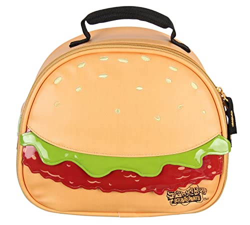 INTIMO Nickelodeon SpongeBob SquarePants Krabby Patty Single Compartment Lunch Box Bag