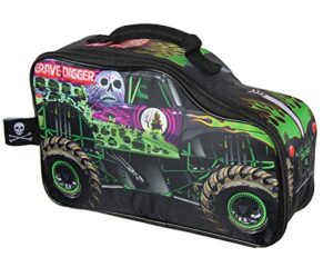 intimo monster jam grave digger truck shaped insulated big large work lunch box bag