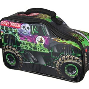 INTIMO Monster Jam Grave Digger Truck Shaped Insulated Big Large Work Lunch Box Bag