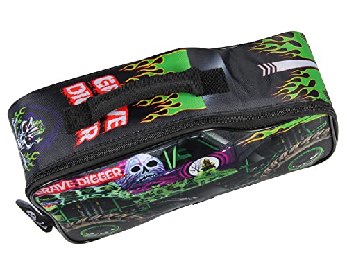 INTIMO Monster Jam Grave Digger Truck Shaped Insulated Big Large Work Lunch Box Bag