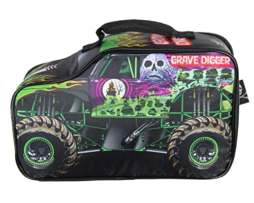 INTIMO Monster Jam Grave Digger Truck Shaped Insulated Big Large Work Lunch Box Bag