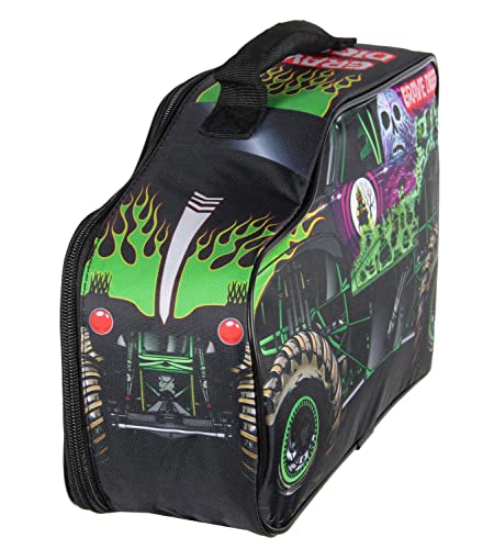 INTIMO Monster Jam Grave Digger Truck Shaped Insulated Big Large Work Lunch Box Bag