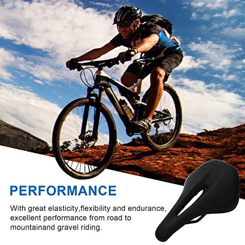 MZYRH Comfortable Mountain Bike Seat,Bicycle Seat Cushion for Men Women,Comfort Bike Saddle Ergonomic Breathable Bicycle Seat for BMX, MTB & Road