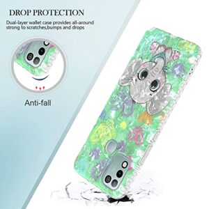 SHUIZONG for Infinix HOT 11 Play 10 Play 9 Play Flowers Case Slim TPU + IMD Silicone Shockproof Protective Case Back Cover for Infinix HOT 11 Play Hot 10 Play Hot 9 Play (1,Infinix HOT 11 Play)