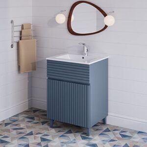 swiss madison - well made forever sm-bv271 bathroom vanity, heather