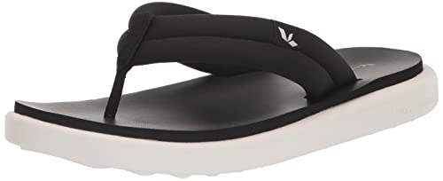 Koolaburra by UGG Women's Alane FLIP Flop, Black, 9