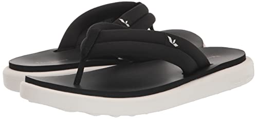 Koolaburra by UGG Women's Alane FLIP Flop, Black, 9