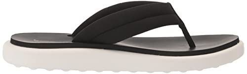 Koolaburra by UGG Women's Alane FLIP Flop, Black, 9