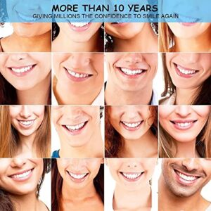 CAILING 6 Sets Instant Veneers Dentures, Teeth Covers for Bad Teeth for Snap Covering Missing Teeth Denture Filling Kit Super Smile Dentist