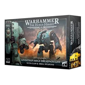 games workshop leviathan siege dreadnought with claw and drill weapons