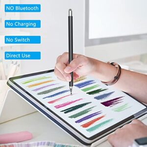 2023 Upgraded 2-in-1 Stylus Pen for All Touchscreen, Professional Student Children Tablet Pen for Class, Notes, Video Clips, Compatible with iOS/Android, Apple iPad/iPhone/Samsung/Lenovo etc.