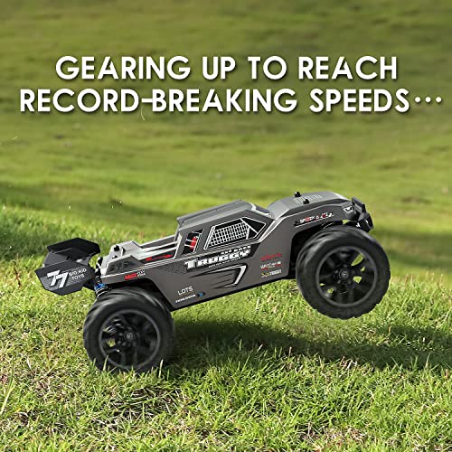HAIBOXING 1:18 Scale RC Car 18868 36km/h High Speed 4X4 Off-Road Remote Control Truck, Waterproof Electric RC Cars All Terrain Toy Truck for Kid and Adults Two Batteries Supply 40 Mins Playtime