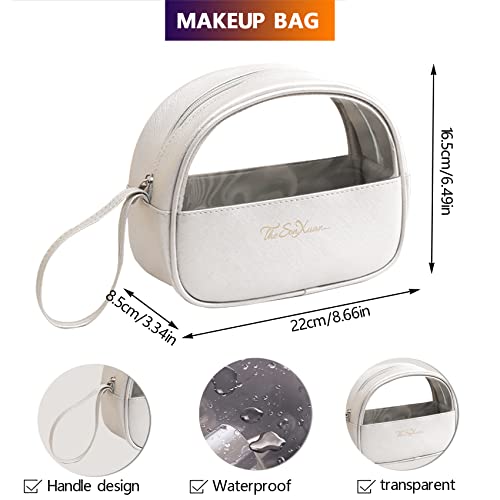 All In One Makeup Kit, Makeup kit for Women Full Kit, Makeup gift set, Include 18-Color Eyeshadow Palette Make Up Kits Adult Professional Handy Makeup Bag for Easy Carry Convenient Travel Silver