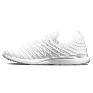 apl: athletic propulsion labs men's techloom wave sneaker, white/white, 14