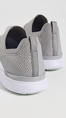 APL: Athletic Propulsion Labs Women's Techloom Bliss Sneaker, Cement/White/Melange, 7.5 Medium US