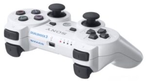 ps3 dualshock 3 wireless controller - white (renewed)
