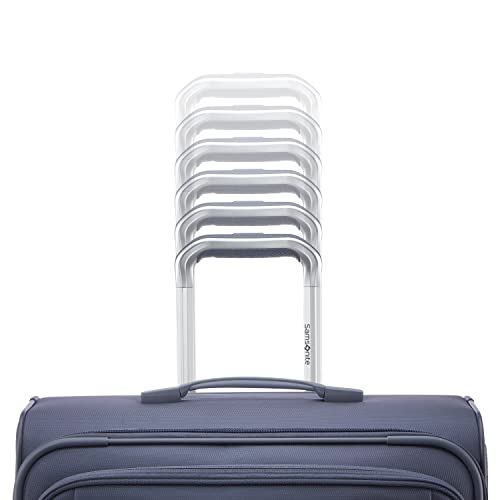 Samsonite Ascentra Softside Luggage, Checked-Medium Spinner, Slate