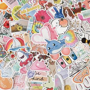 AOWDIAO Cute Sticker Packs, 300 Pcs Aesthetic Vinyl Stickers for Water Bottles, Laptop, Waterproof Stickers for Teens Adults Kids