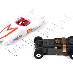 Auto World Thunderjet Speed Racer - Mach 5 (Race Worn) HO Scale Slot Car