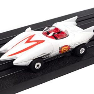 Auto World Thunderjet Speed Racer - Mach 5 (Race Worn) HO Scale Slot Car