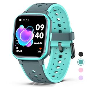 digeehot kids fitness tracker watch with games for boys girls age 6-16, ip68 waterproof kids smart watch 20 sport modes, pedometers, alarm clock, sleep tracking, toy gifts for kids