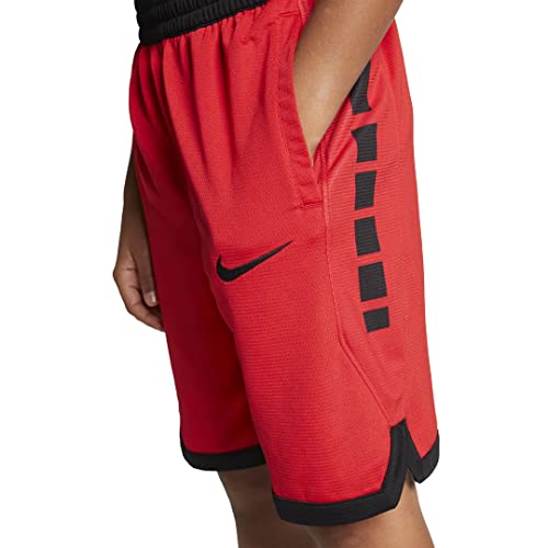 Nike Big Boys Dri-FIT Elite Basketball Shorts (U_Red(AQ9473-657)/B, X-Large)