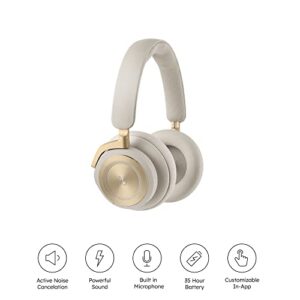 Bang & Olufsen Beoplay HX – Comfortable Wireless ANC Over-Ear Headphones - Gold Tone