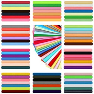 200 pieces 10 x 10 inches solid color cotton fabric square fabric craft fabric scraps multi color cotton quilting fabric bundles patchwork precut for diy craft sewing clothing