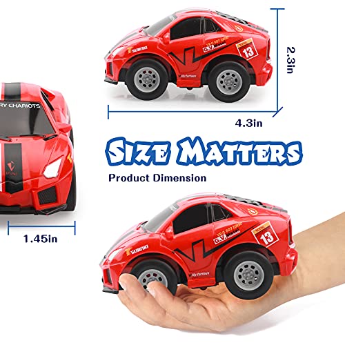 EHO Toys for 2-5 Year Old Boys,Mini Remote Control Car,Toddler Toys Age 2-4,RC Car for Kids,Car Toys for Boys 3-5 Year Old,Gifts for 2 3 4 5 Year Old Boys Girls Birthday,Red