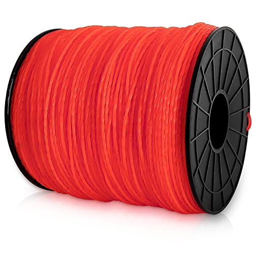 Jowlawn String Trimmer Line .095-Inch-by-1765-Foot 5lb Spool - Heavy-Duty Spiral in Cord Weed Eater Twisted String for Ego Stihl Ryobi Echo Grass Trimmers, Cordless Weed Wacker String