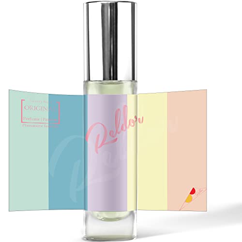 Reldor Feromonas Para Atraer Hombre, Pheromone Perfume Oil for Women Long Lasting Love Scent, Roll on Womens Perfume