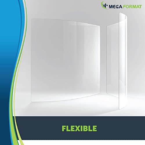 Clear Plexiglass Sheet Thin Acrylic Panel - Flexible Plastic Sheet, Picture Frame Glass Replacement, Acrylic Sheets 9" x 12" - 0.02 (5 Pk)