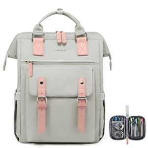 lovevook laptop backpack for women, teacher nurse bag work travel computer backpacks purse,daypack