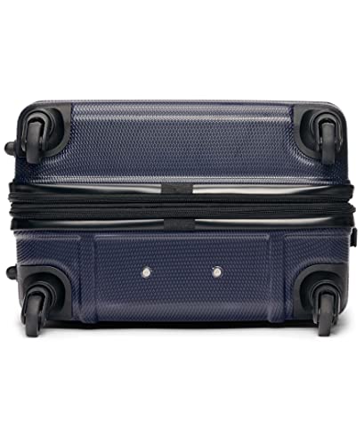 Tommy Hilfiger Lexington Upight Hard Suitcase, Navy, 21"