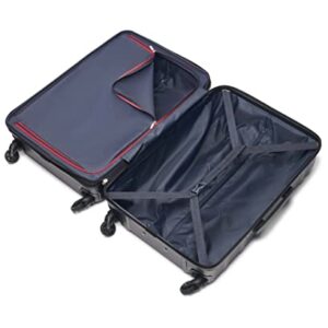 Tommy Hilfiger Lexington Upight Hard Suitcase, Navy, 21"