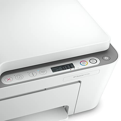 HP DeskJet 4133e All-in-One Printer with Bonus 6 Months of Instant Ink,White
