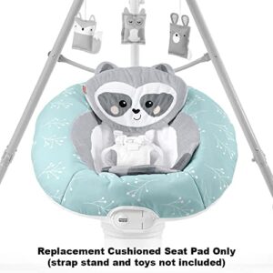 Ele Toys Replacement Part for Fisher-Price Baby Raccoon Cradle 'n Swing - GWD44 ~ Replacement Cushioned Seat Pad ~ Blue Model, 12.0 ounces