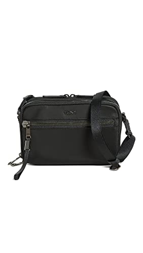 TUMI Voyageur Langley Crossbody - Black/Gunmetal