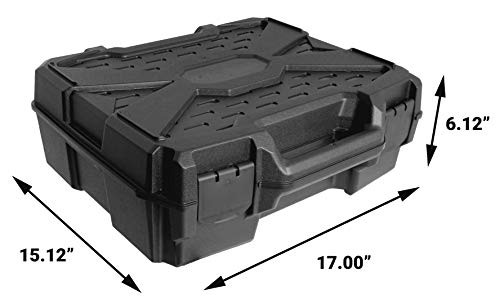 Case Club 134+ Miniature Figurine Hard Shell Carrying Case - Fits Warhammer 40k, DND, Battletech, Citadel & More! This Tabletop Army Travel & Storage Case Will Organize Your D&D and Warhammer Set