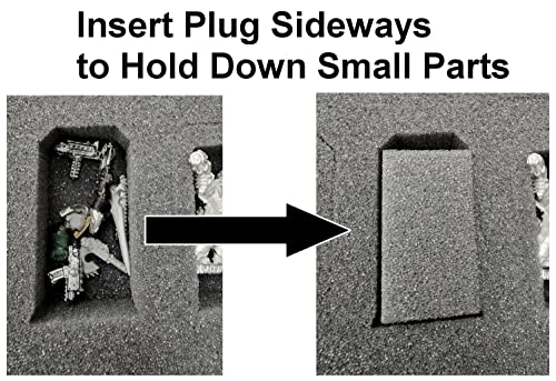 Case Club 134+ Miniature Figurine Hard Shell Carrying Case - Fits Warhammer 40k, DND, Battletech, Citadel & More! This Tabletop Army Travel & Storage Case Will Organize Your D&D and Warhammer Set